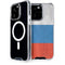 Russian Flag Distressed iPhone 15 Pro MagSafe Case